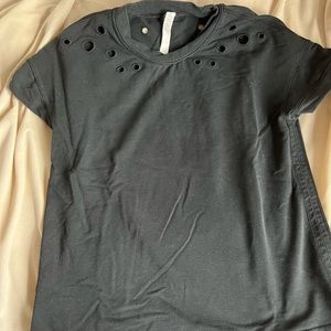 LuluLemon T Shirt with hole details